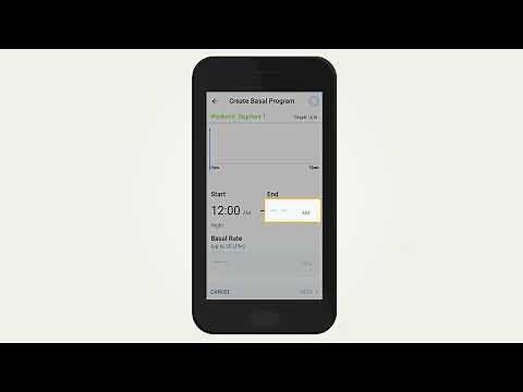 Omnipod® 5 Automated Insulin Delivery System Product Training - Basal Program Creation