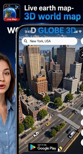 Travel the World with Live Earth Map 3D | Amazing Satellite Views