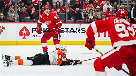 Flyers vs. Red Wings: Cam York benched for 3rd period in loss