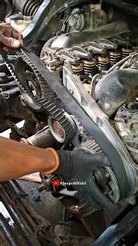 Engine Timing Belt Alignment – Mitsubishi L300 #engineeuro2 #timing #automobile #mechanic #carrepair