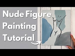 Nude Figure Painting Tutorial | No. 2 In the Nude Series | SIP AND PAINT