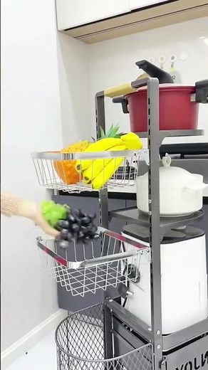 How to Use a 4 Wheel Trolley for Stylish and Functional Organization! #4wheeltrolley