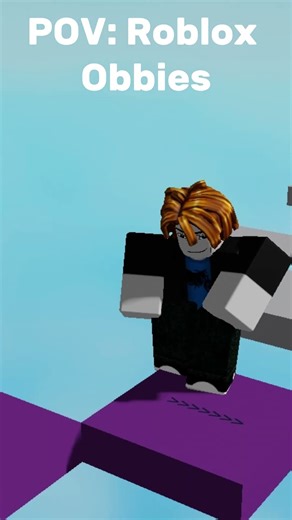 Roblox Obbies 💔 #animation #roblox #memes #pov