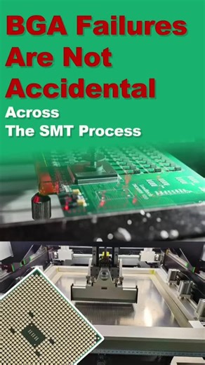 Knownpcb | A BGA defect can look random. But most of the time, it isn’t. Before reflow even starts, solder volume, placement accuracy, and small... | Instagram