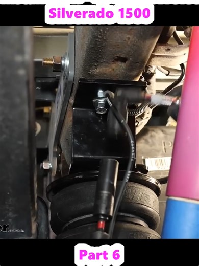 Air Lift LoadLifter 5000 Ultimate Air Helper Springs Installation - 2016 Chevrolet Silverado 1500 (6)