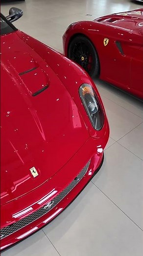 599 GTO at Ferrari of Fort Lauderdale - A rare sight, doubled.
