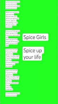 Spice Girls - Spice up your life