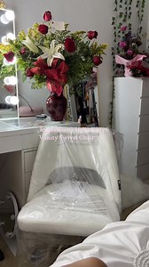 Love at first sit! 🥰🌹 The Hello Kitty Vanity Swivel Chair is the cutest addition to any glam space.⁠ ⁠ 📸: @iamstepaknee⁠ ⁠ #ImpressionsVanity #VanityChair #HelloKitty #HelloKittyChair #Sanrio | Impressions Vanity Co.