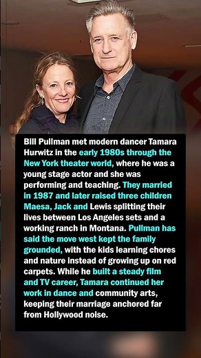 Bill Pullman & Tamara Hurwitz’s Ranch‑Rooted Marriage