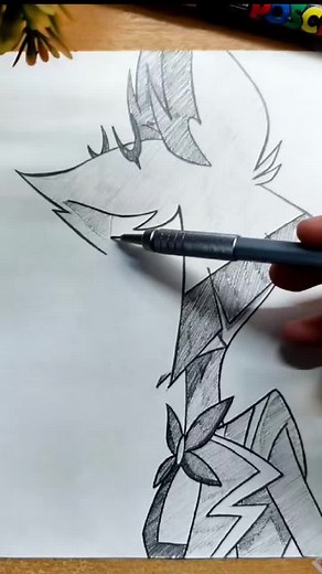 How to Draw Alastor from Hazbin Hotel