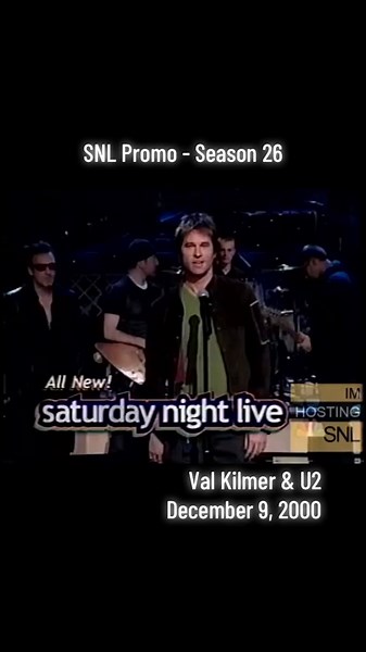 Val Kilmer & U2: Saturday Night Live Promo Highlights