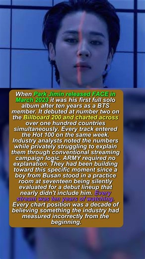 Jimin's Album FACE Hit 1 Record In 3 Days — Critics Expected Nothing — ARMY Rewrote Everything #bts