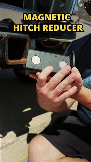 The magnet does NOT replace a hitch pin! Use your 2 inch accessories in your 2 - 1/2 inch hitch.