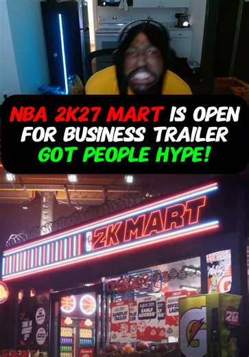 NBA 2K24 MyCAREER City Trailer Hype - Is The Mart Open?