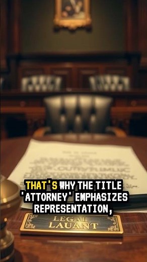 Lawyer vs Attorney Are They REALLY Different?