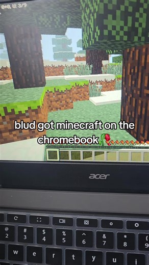 blud got minecraft on the chromebook #tiktok #fyppppppppppppppppppppppp #chromebook #schoolchromebook