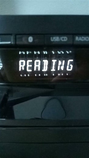 Cd no disc cd open cd close reading cd 1