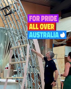 Tinder has built the Big Rainbow to celebrate regional LGBTQIA Pride. You can help find its future home. | Tinder