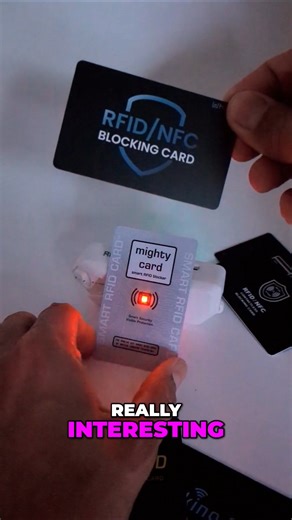 Smart RFID is revealing even more interesting facts about other RFID cards on the market... https://mightywallet.shop/products/mighty-smart-rfid-card-blocker-with-led-alert | mighty wallet® | Facebook