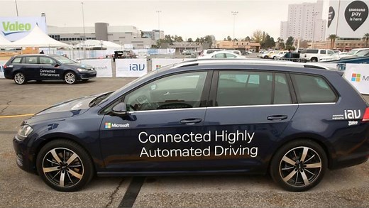 You can do a whole lot more from behind the wheel when this self-driving, Microsoft-powered smartcar takes over. Watch the full video: http://cnnmon.ie/1TYk1Vl w/ Samuel Burke CNN | CNN Business
