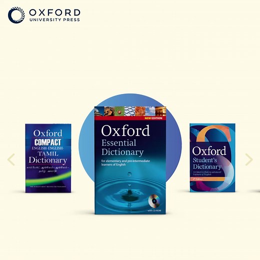 Meaning, pronunciation, pictures, example sentences, grammar, usage notes, synonyms, and more. #OxfordDictionaries fulfill all your language learning needs. Gain proficiency in languages at various levels with our range of dictionaries in 13 languages. From adults to kids, everyone can enjoy our wide array of dictionaries. So don’t think twice; whenever you need a dictionary, you know what to choose! Click here https://amzn.to/3SqEfd8 to know more. #OxfordUniversityPress #OxfordDictionary #langu