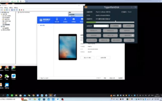 老虎tiggerramdiask绕激活教程下，支持物主定激活id设备a7-a11任意系统都可以