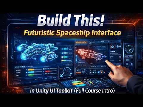 Build This Futuristic Spaceship UI in Unity UI Toolkit (Runtime Course Intro)