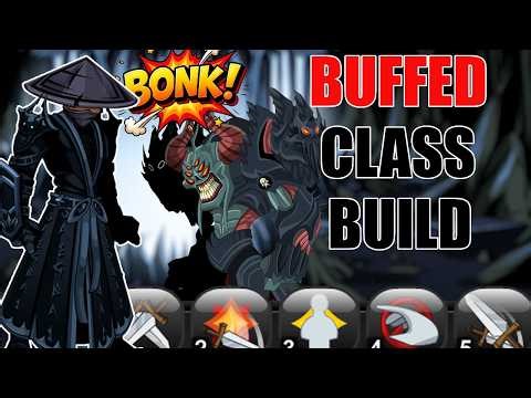 SwordMaster BUFFED Class Build (Enhancements) | BladeMaster AQW
