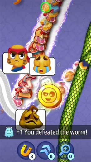 worms zone game snake #snake #audio #audio #audio #wormszone #phonkagressive #gaming