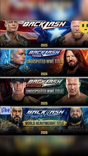 #wwe #Backlash #wrestling #wwefan