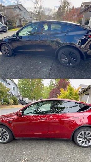 2026 Tesla Model Y Juniper Colors | Diamond Black vs Ultra Red | 19” Cross Flow vs Helix