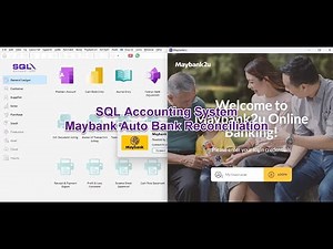 SQL Accounting Software Maybank Bank Auto Bank Reconciliation
