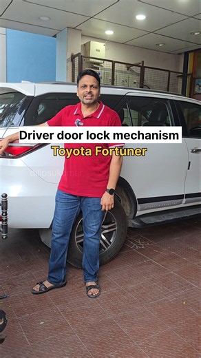 toyota driver door lock mechanism