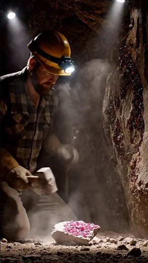 Digging Ruby rocks #youtubeshorts #ruby #shortsvideo