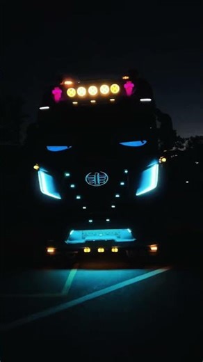 LED MATRIX PANEL #ledlights #automobile #thetransitprodigy #edit #flexibleled #trucker #led #