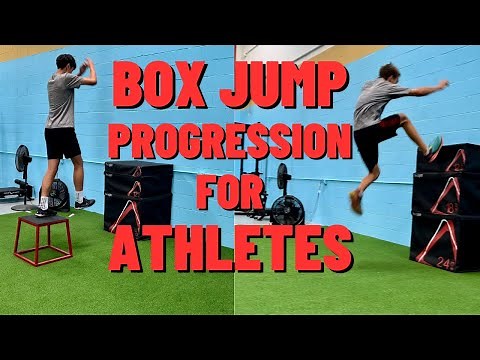 Box Jump Progression For Off Season Training | Box Jumps For Athlete Development