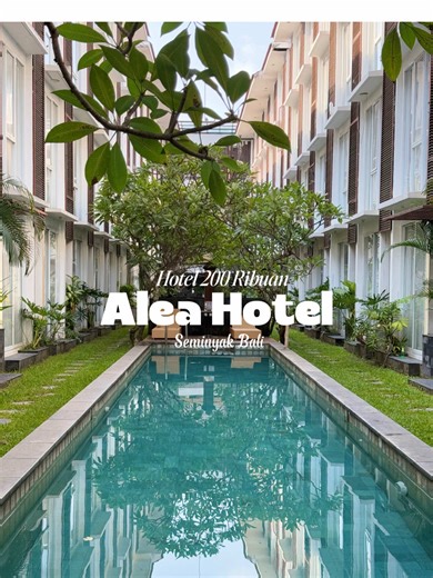 ‼️ PROMO ALEA HOTEL 200Ribuan‼️ Alea hotel seminyak cuma 200 ribuan/malam Kamar besar, fasilitas lengkap, ada kolam berenang🥰 Book di tag lokasi buat dapet harga murah🔥🔥 #promohotelbali #promohotel #aleahotel #jelajahbali #rekomendasihotelbali