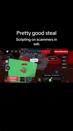 #scriptingscammers #sab #stealabrainrot scripting on scammers
