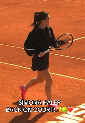 Simona Halep Returns to Tennis in Chisinau
