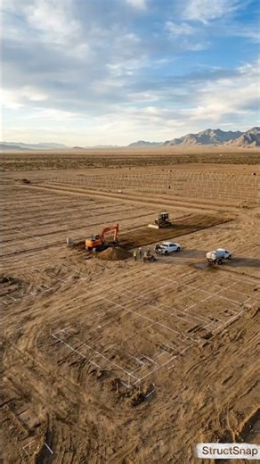 Solar Farm installation timelapse|Empty land to full Solar Power plant #shorts