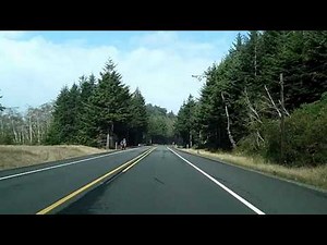 US 101 Oregon: California Line, Brookings, Gold Beach along the Pacific Coast