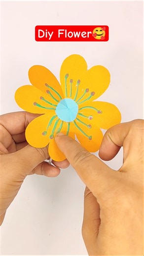 DIY Paper Surprise Pop Up Flower Card 🌸 Easy Handmade Gift Idea