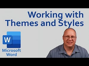 Learn Microsoft Word Themes & Styles