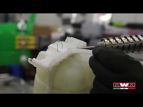 PLASTIC REPAIR - How to repair a PP (Polypropylene) coolant overflow tank