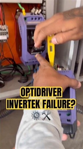 Ducted HVAC System Inverter Failure | Optidriver Invertek Replacement