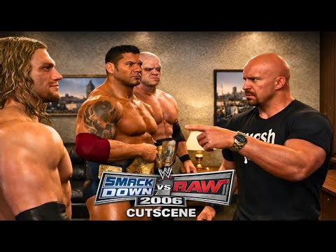WWE SmackDown vs Raw 2006 Season Mode Cutscene – Part 4 😳🔥 | SVR 2006 Story Continues