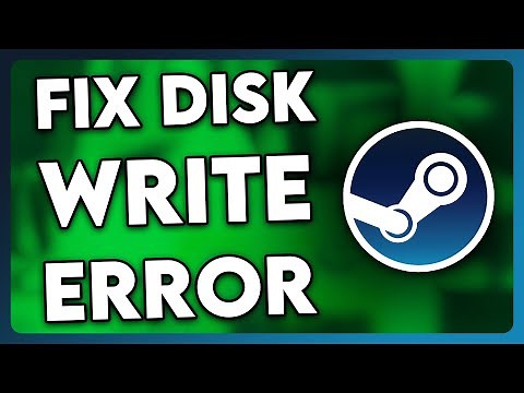 How to FIX Disk Write Error on Steam (2025)