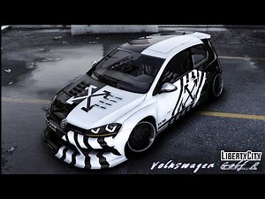 VOLKSWAGEN GOLF MK7 LIBERTY DESIGN TUTORIAL CAR PARKING MULTIPLAYER NEW UPDATE