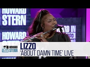 Lizzo “About Damn Time” Live on the Stern Show