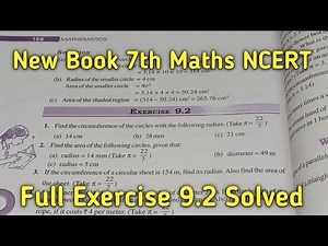 Chapter 9 Ex-9.2 Perimeter and Area || Class 7 Maths New Book